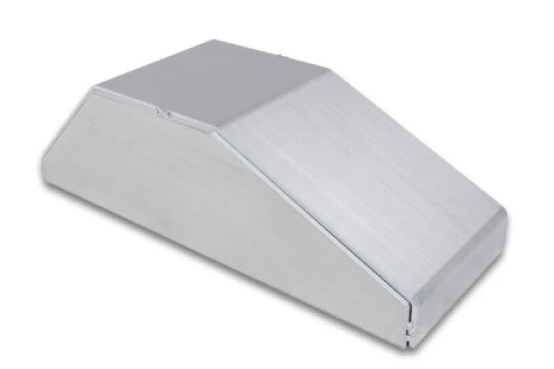 Vibrant I/C End Tank 4.5in Wide 11.8in Long 3.5in Tall Use w/ Horizontal I/C Core 12834 - 5052 Alum - Image 2