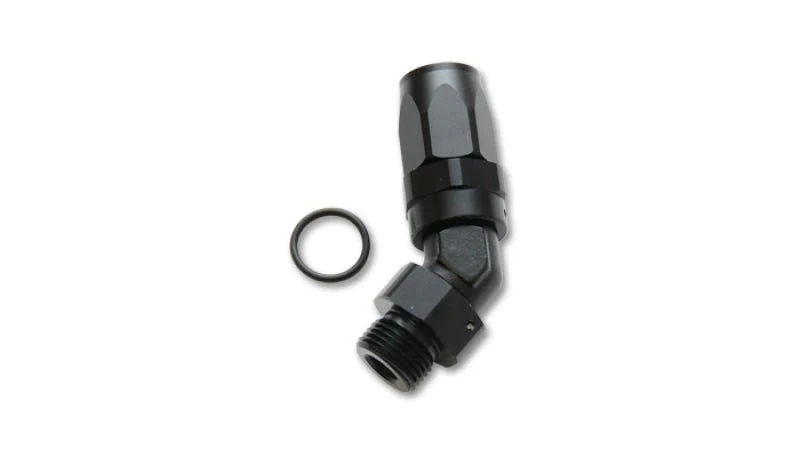 Vibrant Male -12AN 45 Degree Hose End Fitting - 1-1/6-12 Thread (12) - Image 2