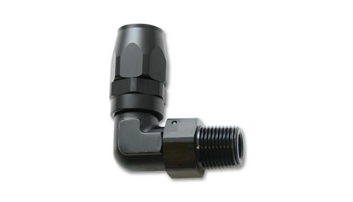 Vibrant Male NPT 90 Degree Hose End Fitting -12AN - 1/2 NPT - Image 2