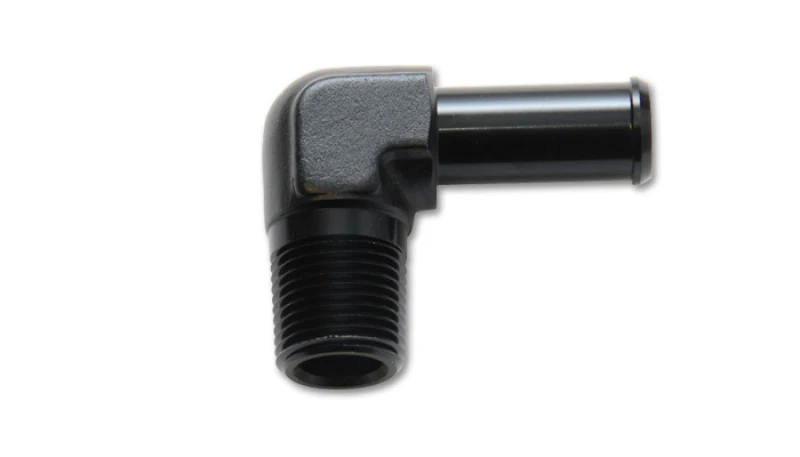 Vibrant Male NPT to Hose barb Adapter 90 Degree NPT 1/2in Hose 1/2in - Image 2