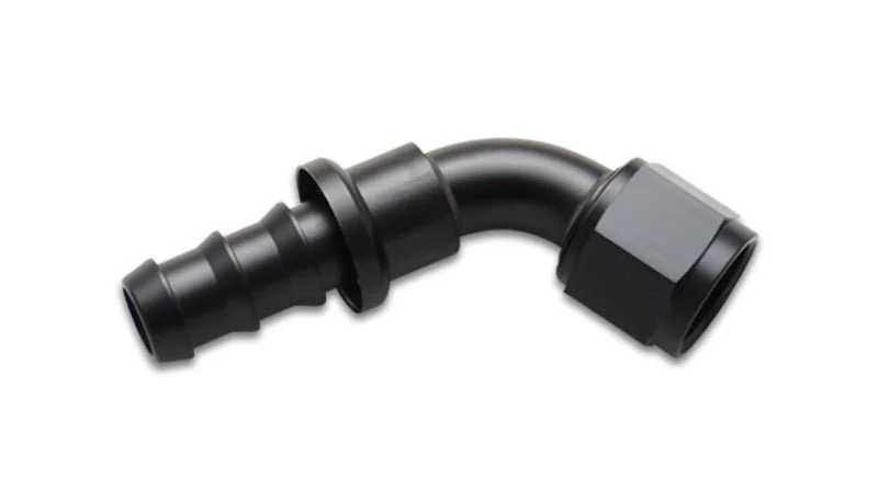Vibrant Push-On 60 Degree Hose End Elbow Fitting Size -8AN - Image 2