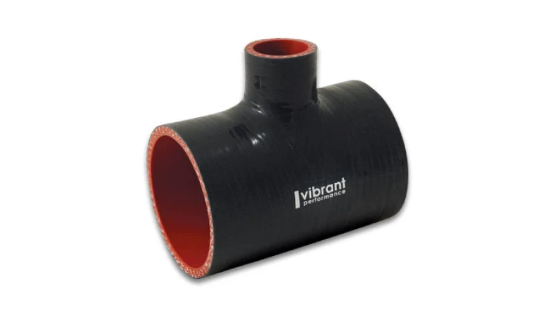 Vibrant Silicone T-Hose Coupler Hose ID 3in Overall Length 4in Branch ID 1.50in - Image 2