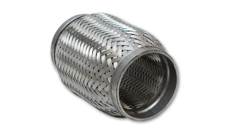 Vibrant SS Flex Coupling with Inner Braid Liner 1.75in inlet/outlet x 6in flex length - Image 5