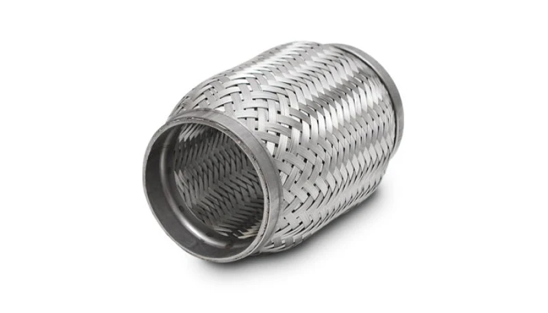 Vibrant SS Flex Coupling with Inner Braid Liner 2.25in inlet/outlet x 6in flex length - Image 4