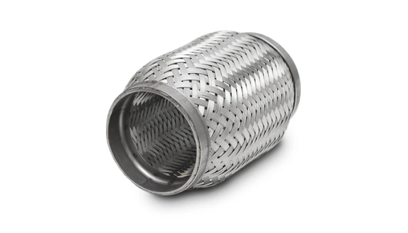 Vibrant SS Flex Coupling with Inner Braid Liner 3in inlet/outlet x 6in long - Image 2