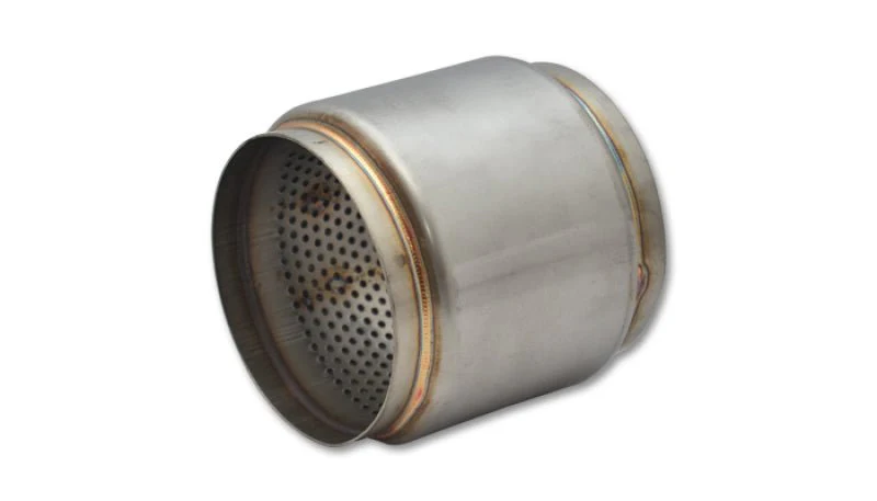 Vibrant SS Race Muffler 4.5in inlet/outlet x 5in long - Image 2