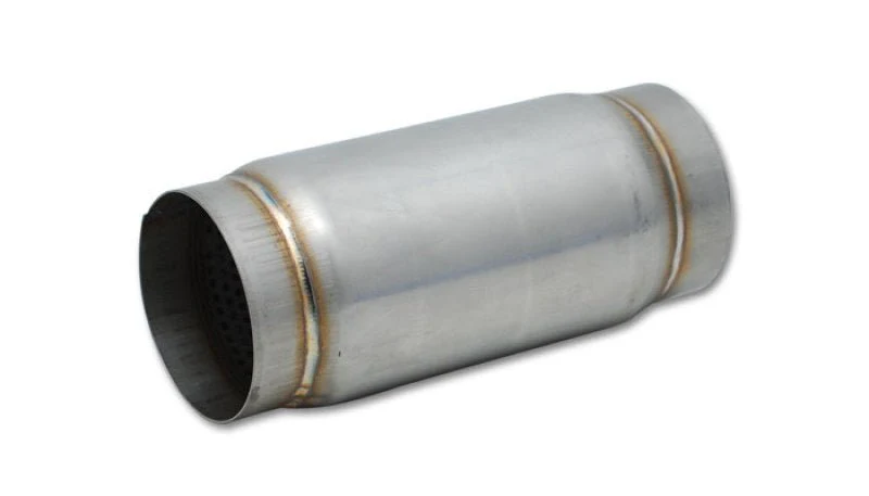 Vibrant SS Race Muffler 4in inlet/outlet x 5in long - Image 2