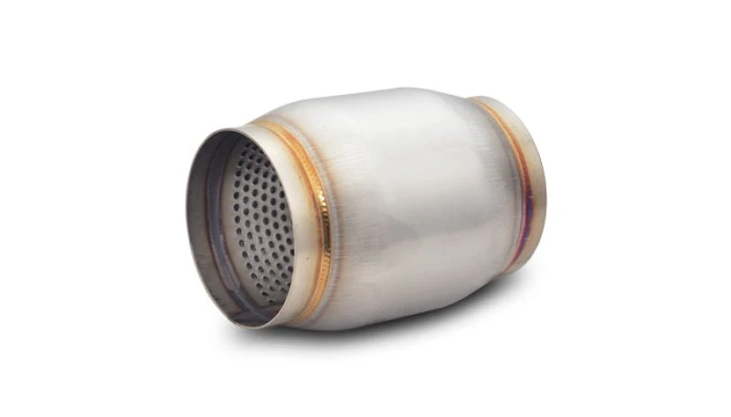 Vibrant SS Race Muffler 5in inlet/outlet x 5in long - Image 2