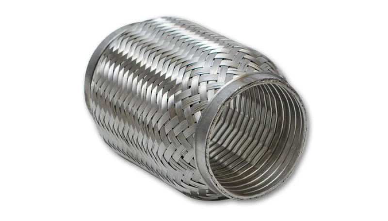 Vibrant SS Turbo FLEX Coupling with Interlock Liner 3.5in inlet/outlet x 8in long - Image 2