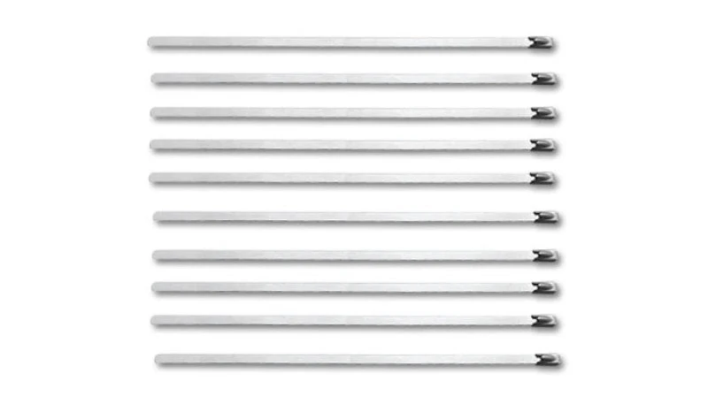Vibrant Stainless Steel Cable Ties 14.5in Long (10 Cable Ties / Pack) - Image 2