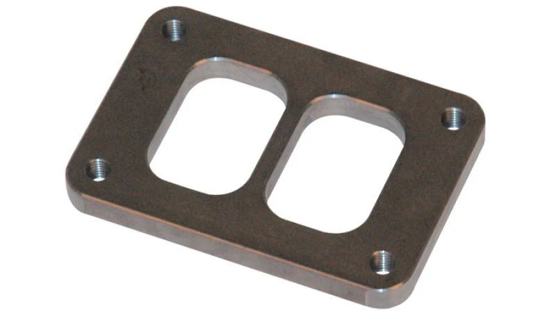 Vibrant T04 Turbo Inlet Flange (Divided Inlet) Mild Steel 1/2in Thick - Image 2