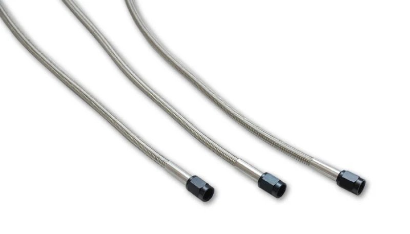 Vibrant Univ Oil Feed Kit 3ft Teflon lined S.S. hose with two -3AN female fittings preassembled - Image 2