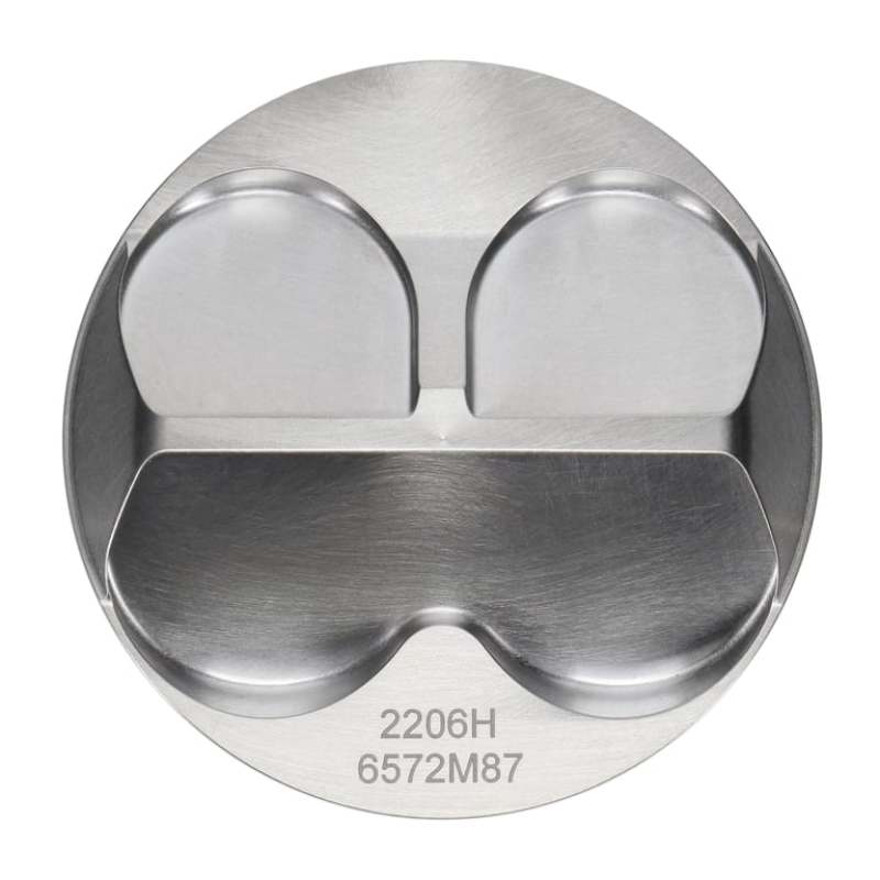 Wiseco Honda 4v DOME +6.5cc STRUTTED 87MM Piston Shelf Stock Kit - Image 2
