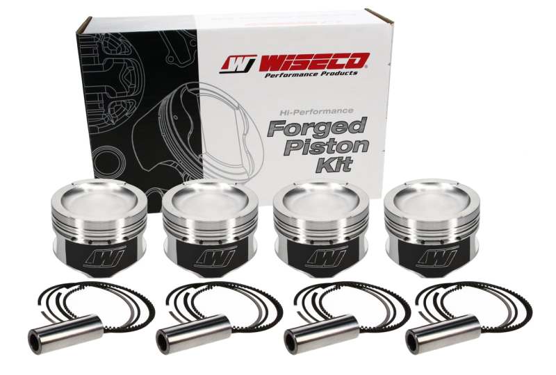 Wiseco Volkswagen ABF 2.0L 16V Golf/Ibiza/A4/Octavia 10.5:1 CR  83.5mm Bore +1 Oversize Piston Set - Image 7