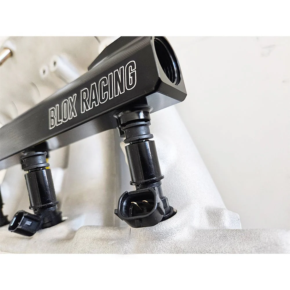 BLOX Racing XTREME Aluminum B-Series Honda Fuel Rail Black - GARAGE SALE - Image 13